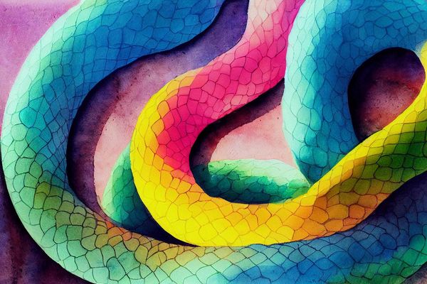 colorful snake dream meaning