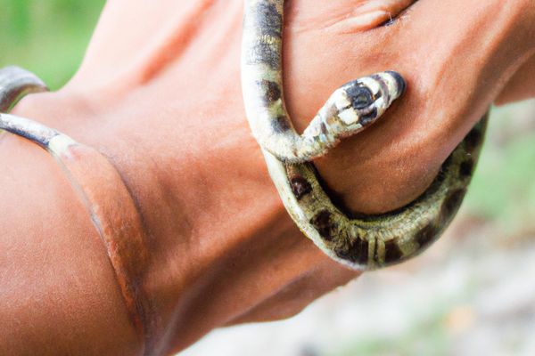 dream meaning snake bite left hand