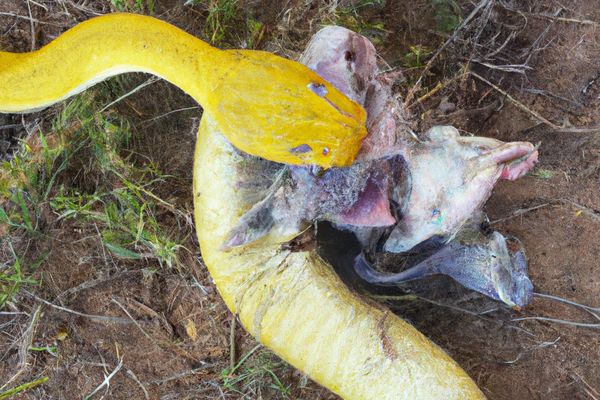 killing yellow snake in dream meaning