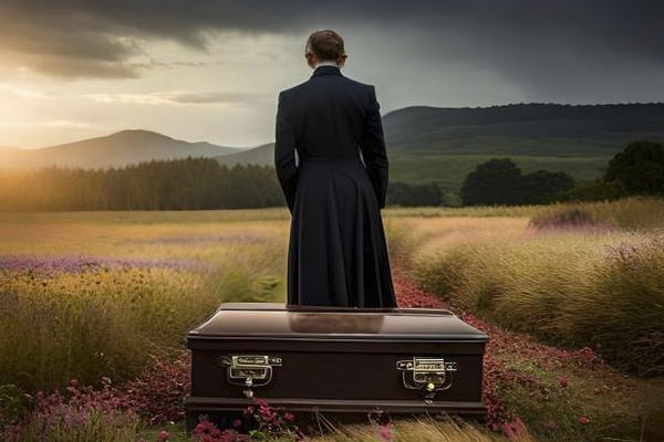 brown coffin dream meaning